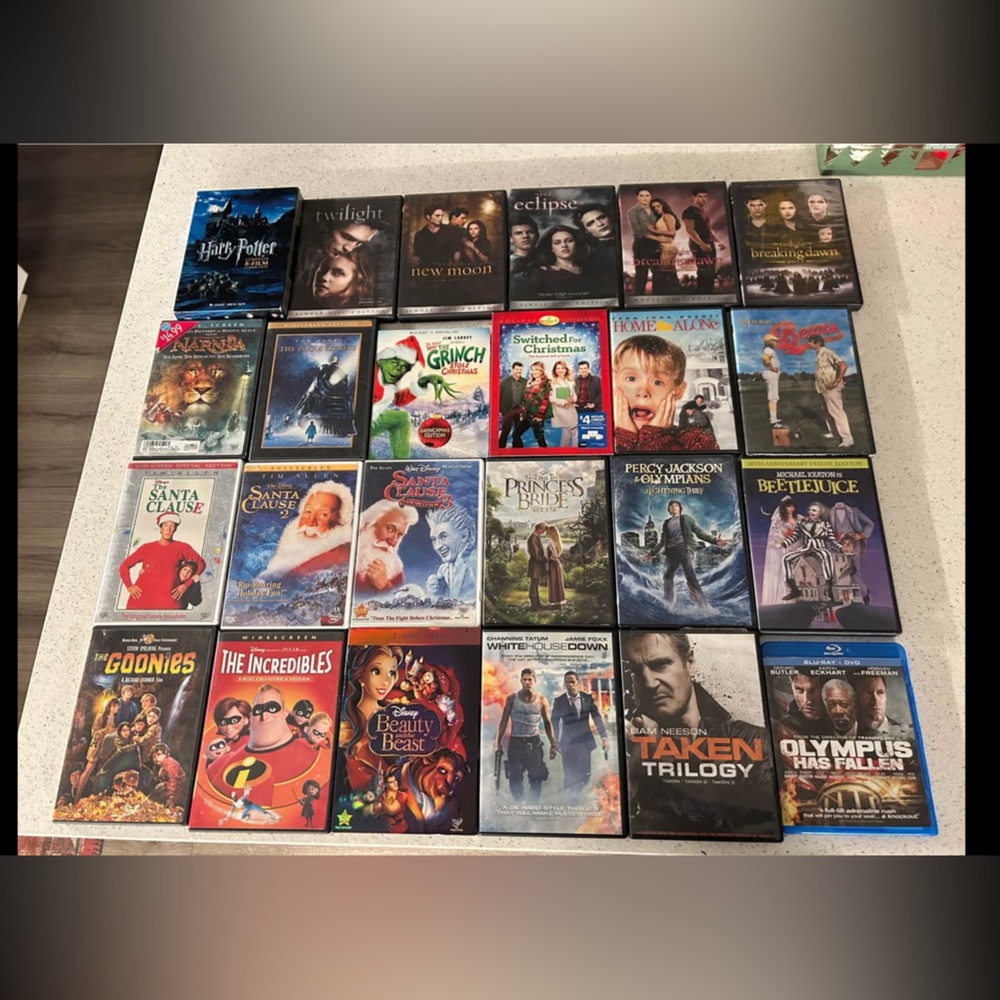 Assorted Movie DVD Collection